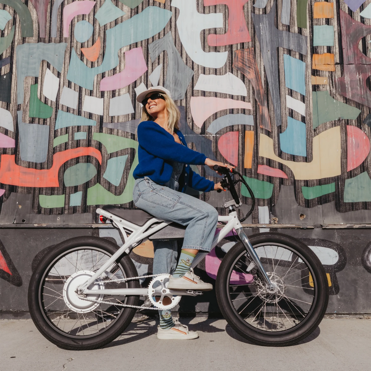 Darn Tough Socks Animal Haus Lightweight Crew (Women) - Bunny Blue