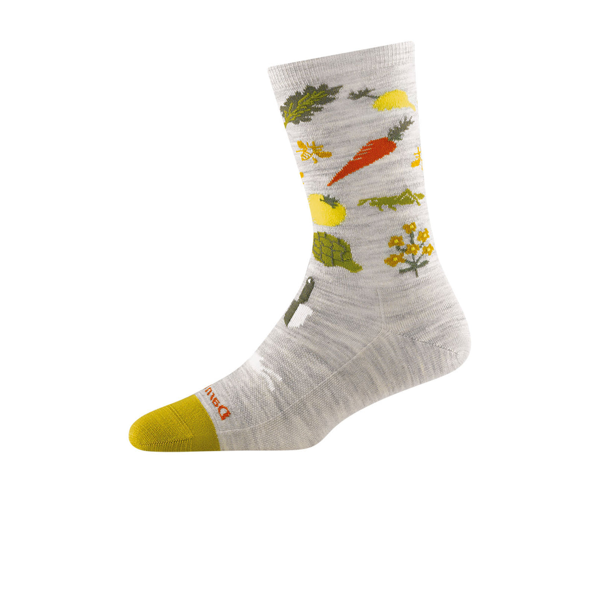 Darn Tough Farmer's Market Lightweight Crew Sock (Women) - Ash Accessories - Socks - Lifestyle - The Heel Shoe Fitters