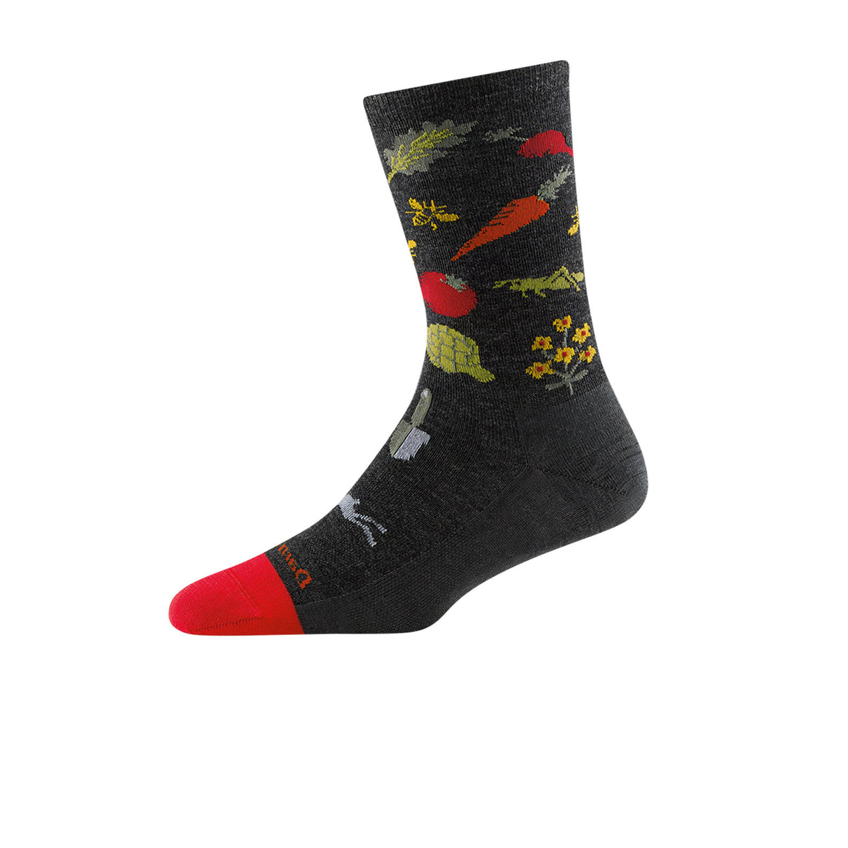 Darn Tough Farmer's Market Lightweight Crew Sock (Women) - Charcoal Accessories - Socks - Lifestyle - The Heel Shoe Fitters