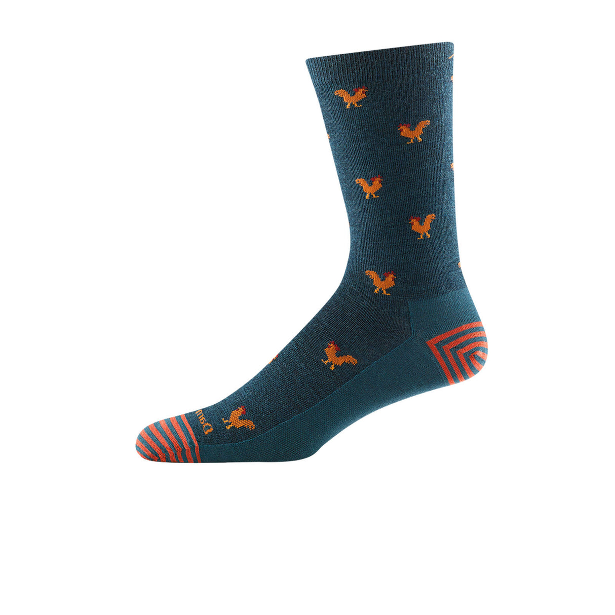 Darn Tough Strut Lightweight Crew Sock (Men) - Dark Teal Accessories - Socks - Performance - The Heel Shoe Fitters