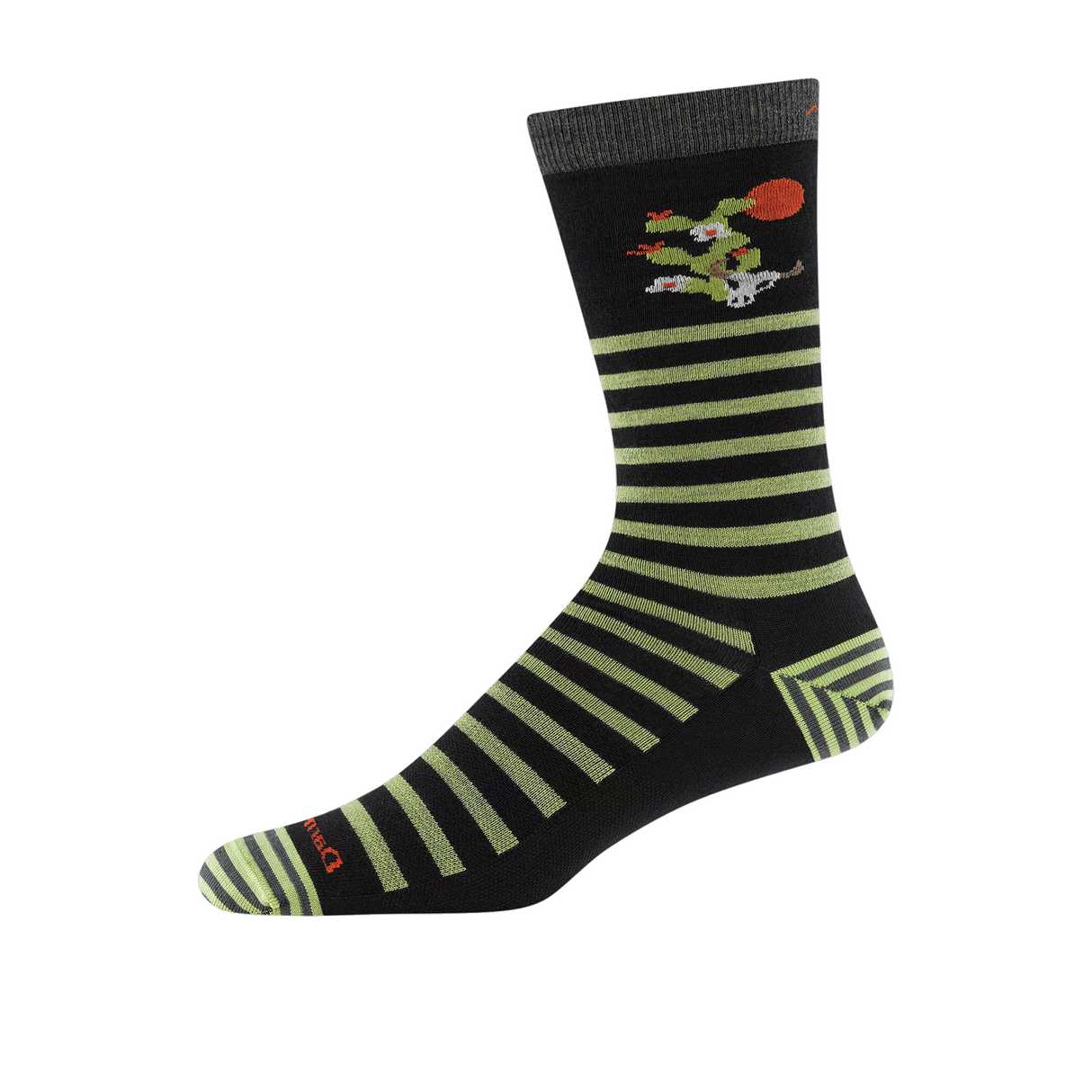 Darn Tough Socks Animal Haus Lightweight Crew (Men) - Gator Green