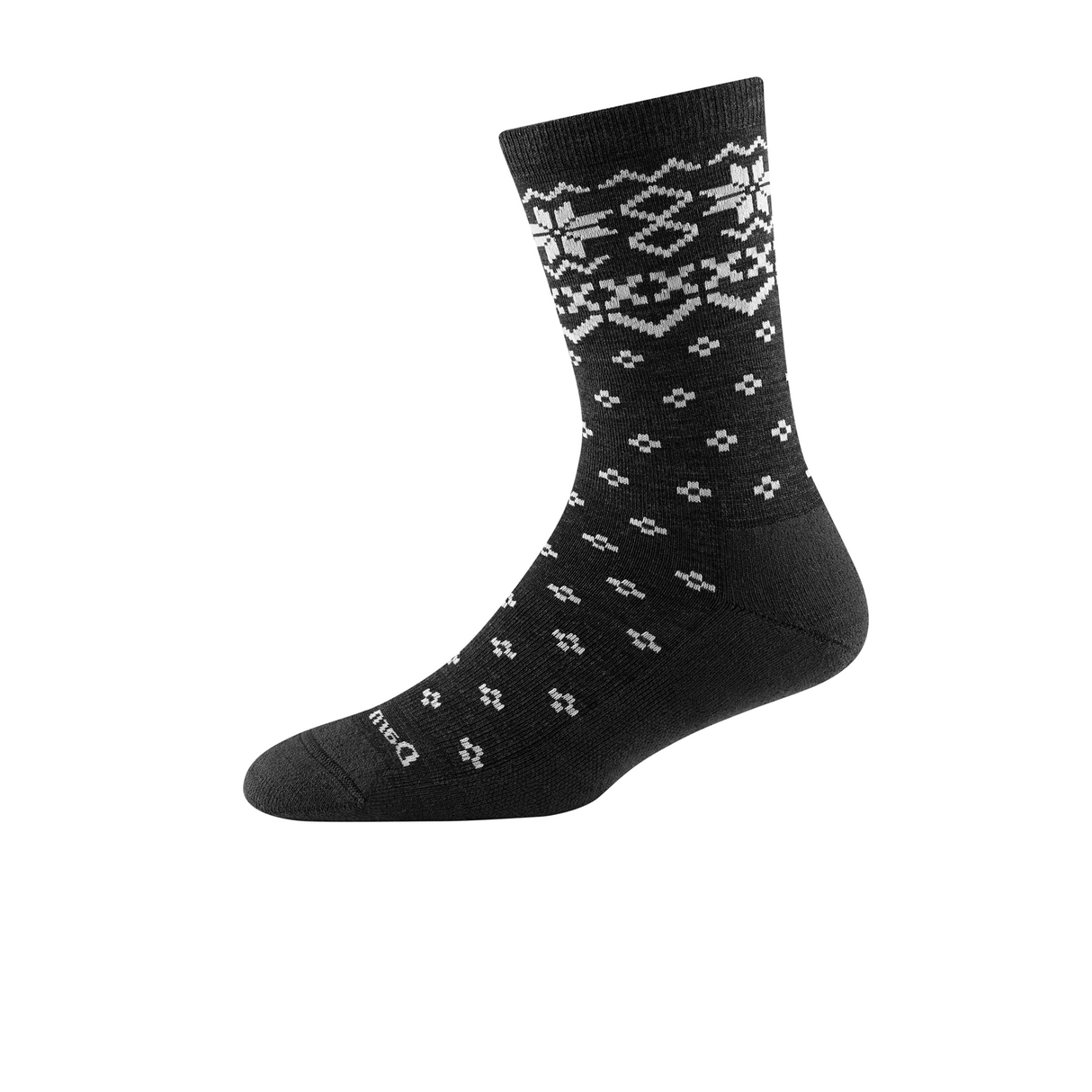 Darn Tough Shetland Lightweight Cushion Crew Sock (Women) - Charcoal Accessories - Socks - Lifestyle - The Heel Shoe Fitters