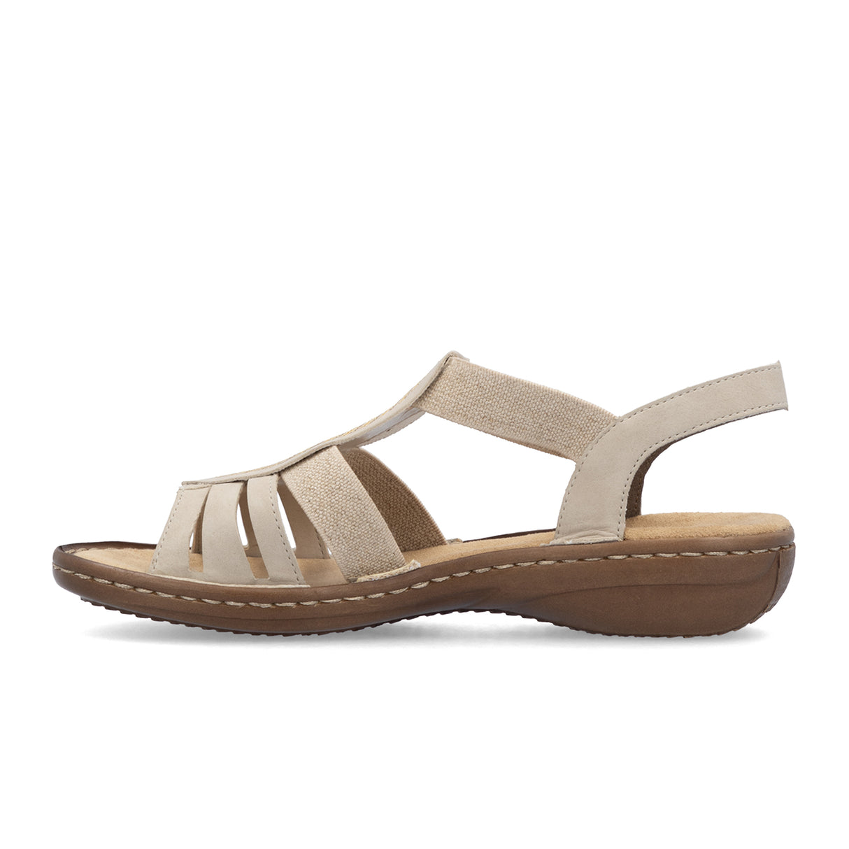 Rieker Regina 608C0 Backstrap Sandal (Women) - Ginger Sandal - Backstrap - The Heel Shoe Fitters
