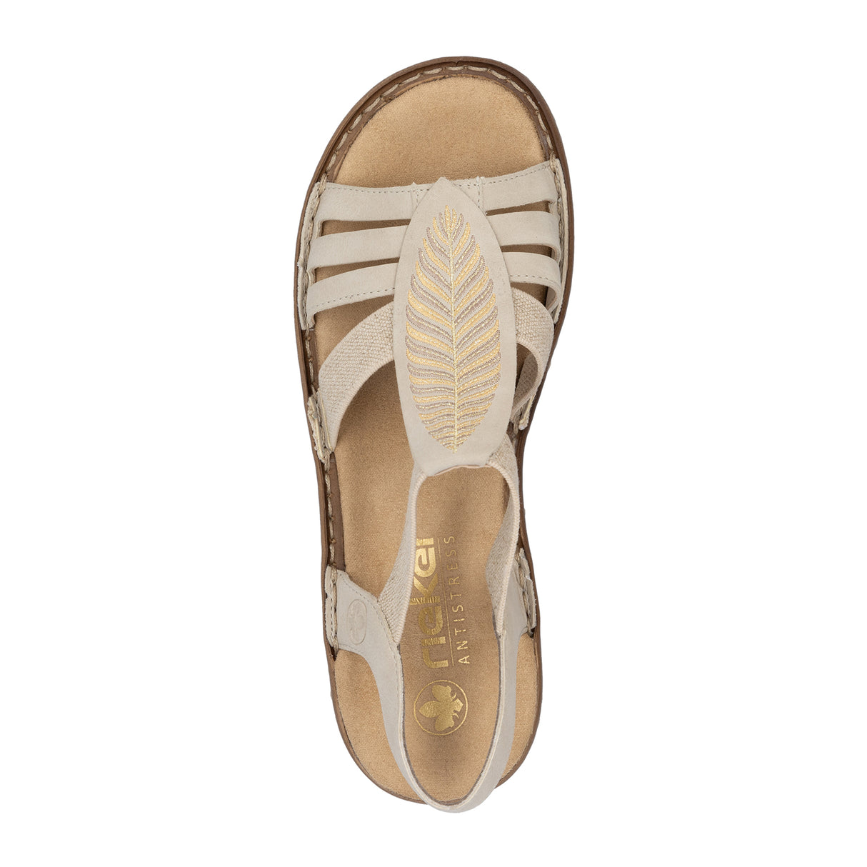 Rieker Regina 608C0 Backstrap Sandal (Women) - Ginger Sandal - Backstrap - The Heel Shoe Fitters