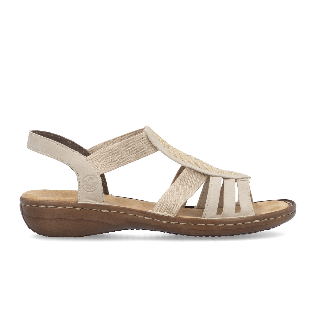 Rieker Regina 608C0 Backstrap Sandal (Women) - Ginger Sandal - Backstrap - The Heel Shoe Fitters
