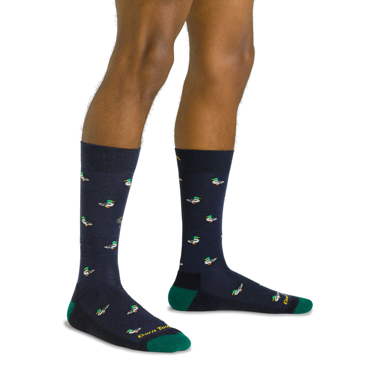 Darn Tough Duck Duck Moose Lightweight Crew Sock with Cushion (Men) - Eclipse Accessories - Socks - Lifestyle - The Heel Shoe Fitters