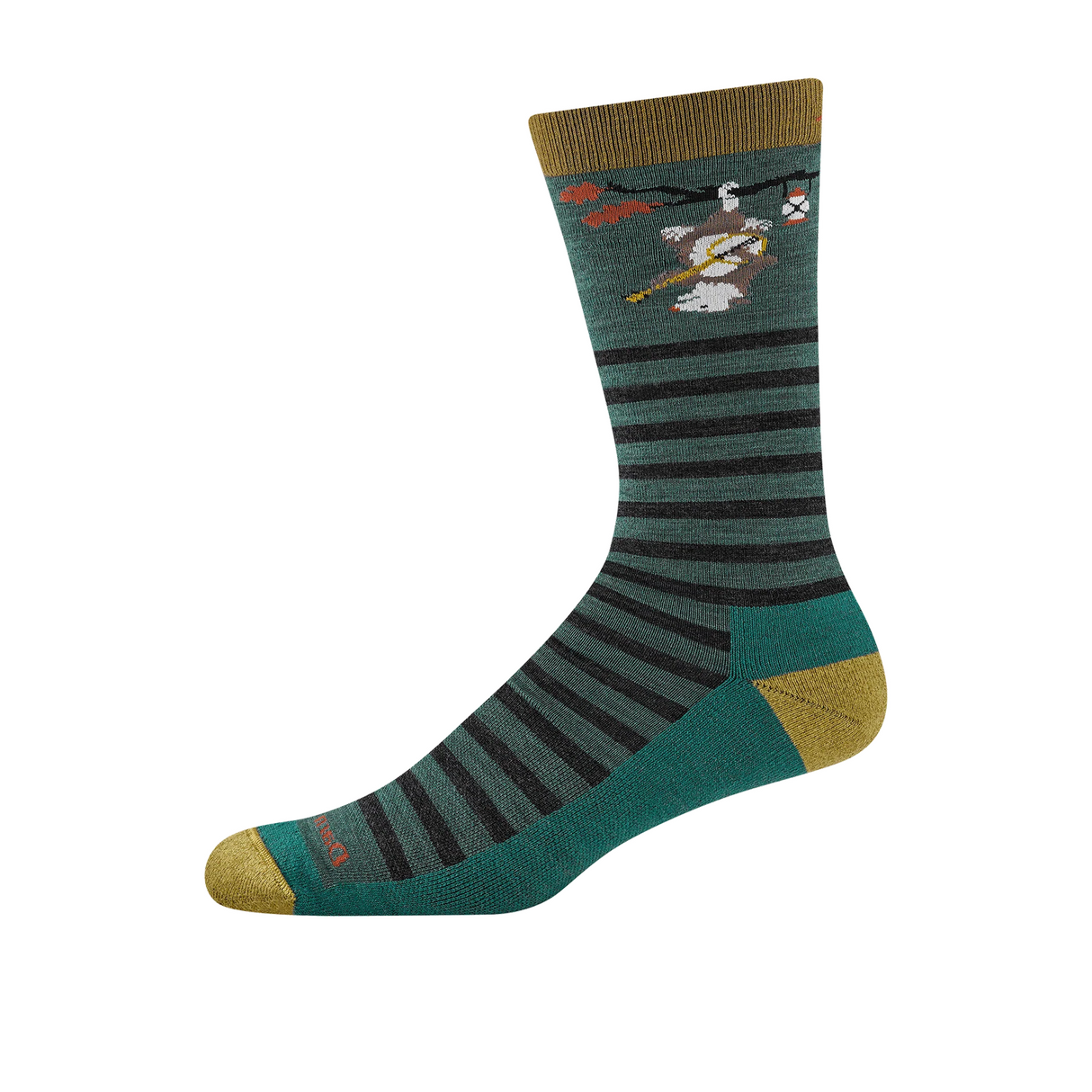 Darn Tough Wild Life Lightweight Crew (Men) - Fox Teal