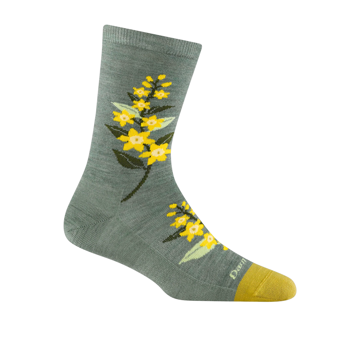 Darn Tough Socks Blossom Lightweight Crew (Women) - Seafoam Accessories - Socks - Lifestyle - The Heel Shoe Fitters