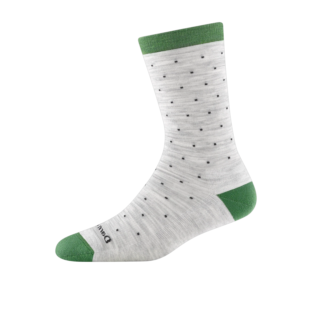 Darn Tough Pin Drop Lightweight Cushion Crew Sock (Women) - Ash Accessories - Socks - Lifestyle - The Heel Shoe Fitters