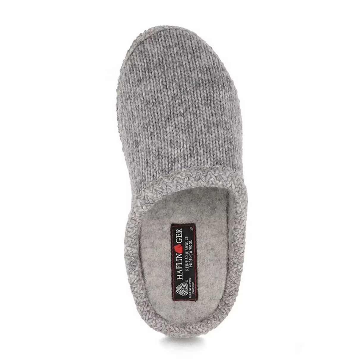 Haflinger De Punto Slipper (Women) - Silver Grey Dress-Casual - Slipper - The Heel Shoe Fitters