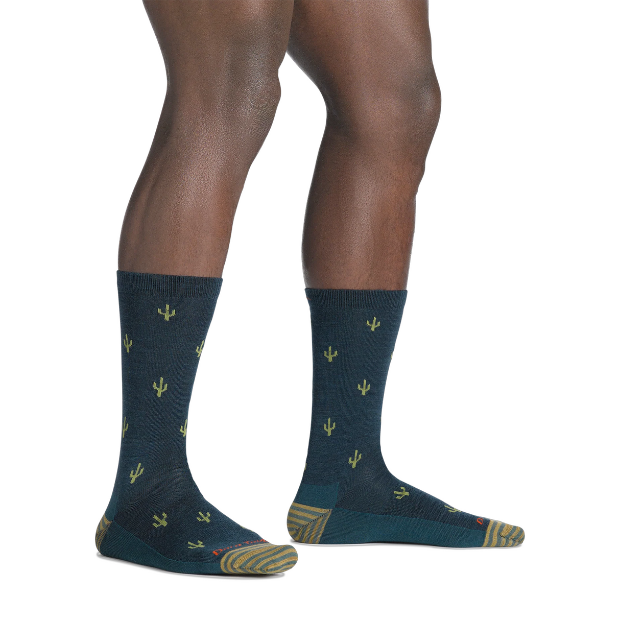 Darn Tough Socks Wool'd Wool'd West Lightweight Crew (Men) - Dark Teal Accessories - Socks - Lifestyle - The Heel Shoe Fitters