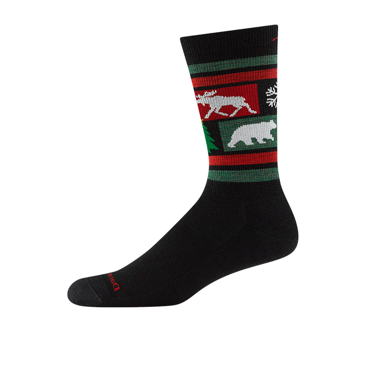 Darn Tough Winterlandia Lightweight Cushion Crew (Men) - Coal