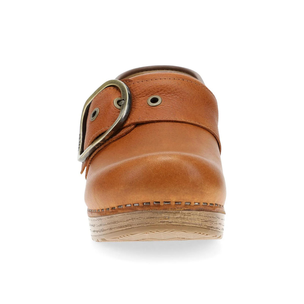 Dansko Pearson Clog (Women) - Tan Tumbled Dress-Casual - Clogs & Mules - The Heel Shoe Fitters