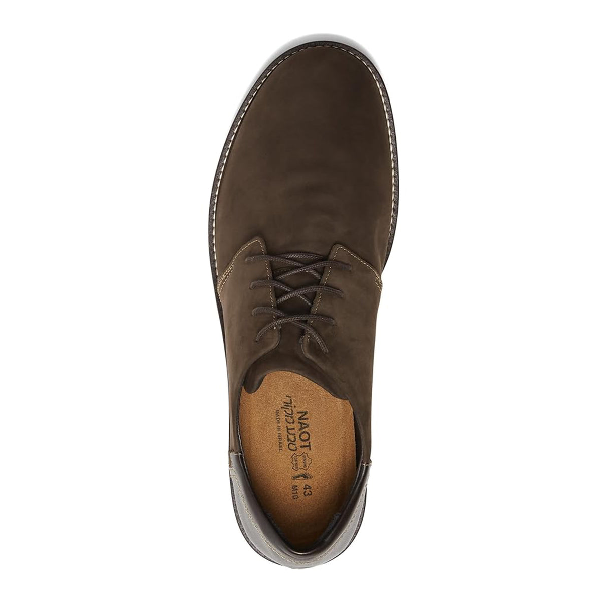 Naot Chief Oxford (Men) - French Roast Hazelnut Dress-Casual - Oxford - The Heel Shoe Fitters