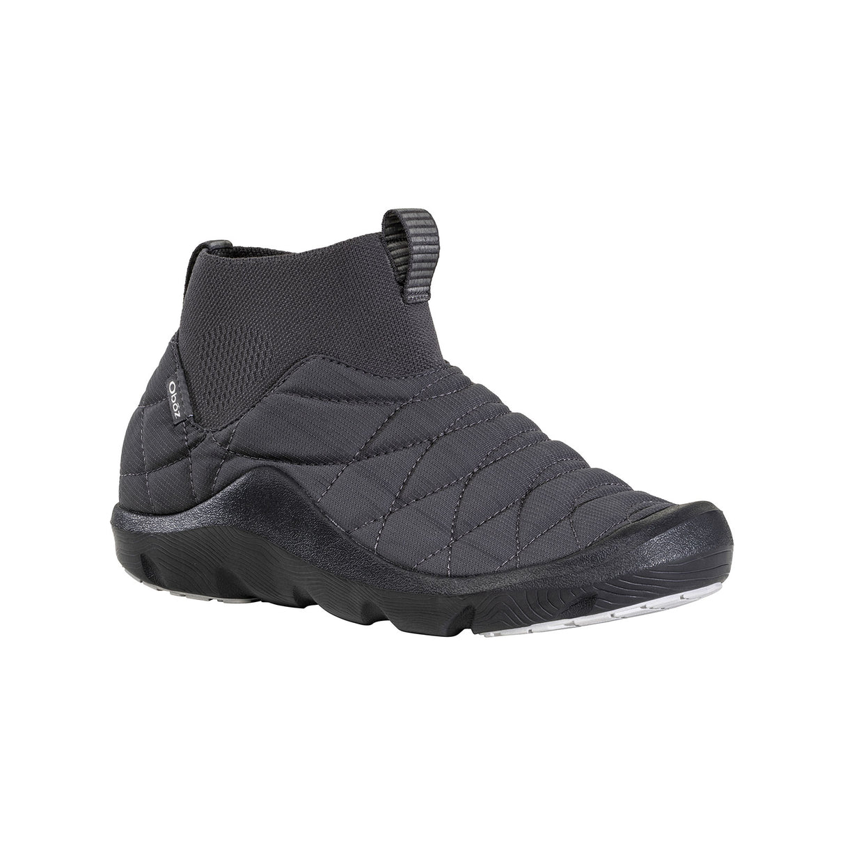 Oboz Whakata Puffy Mid Slipper (Unisex) - Asphalt Dress-Casual - Slipper - The Heel Shoe Fitters