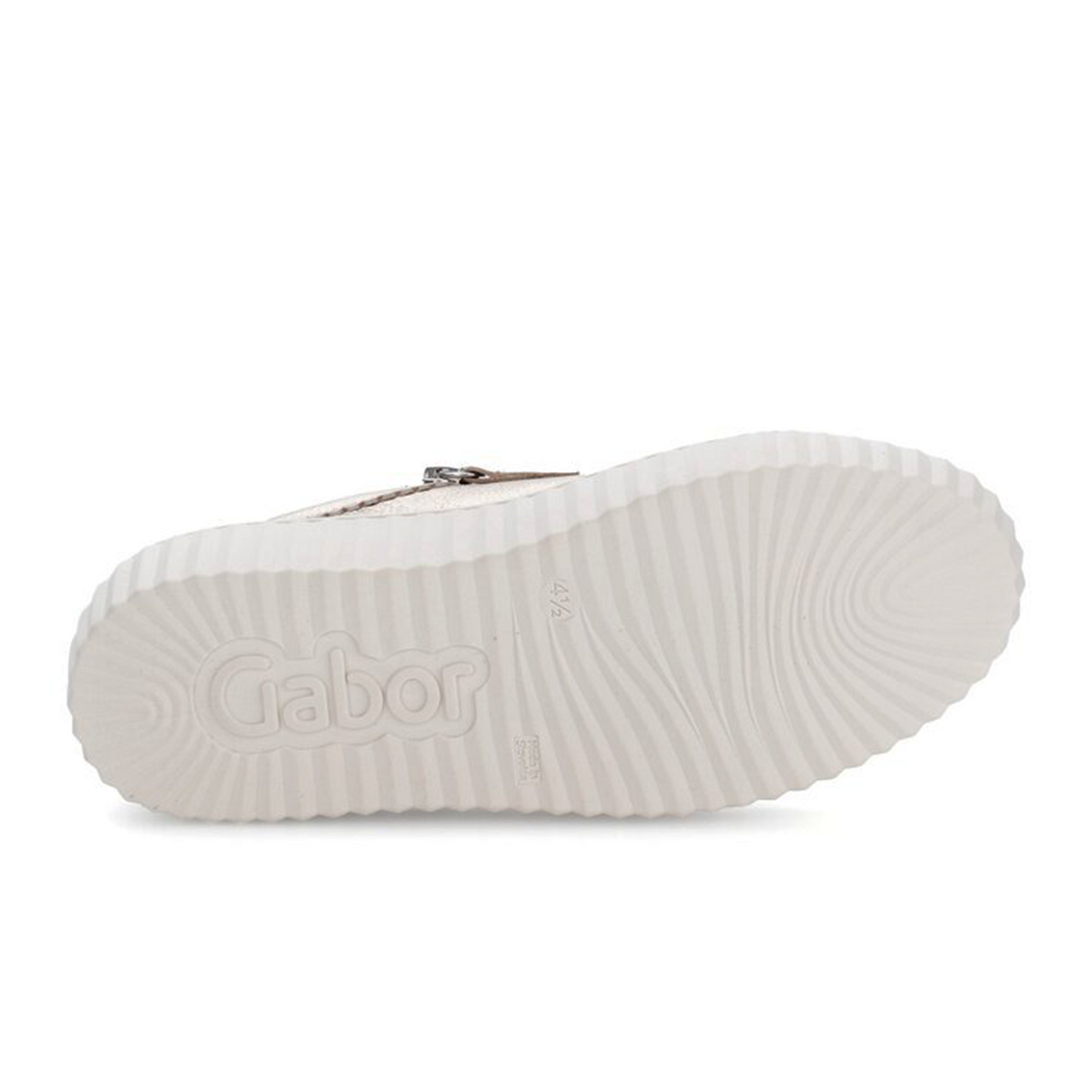 Gabor 200 Double Zip Platform Sneaker (Women) - Metal Cervo/Puder Athletic - Casual - Lace Up - The Heel Shoe Fitters