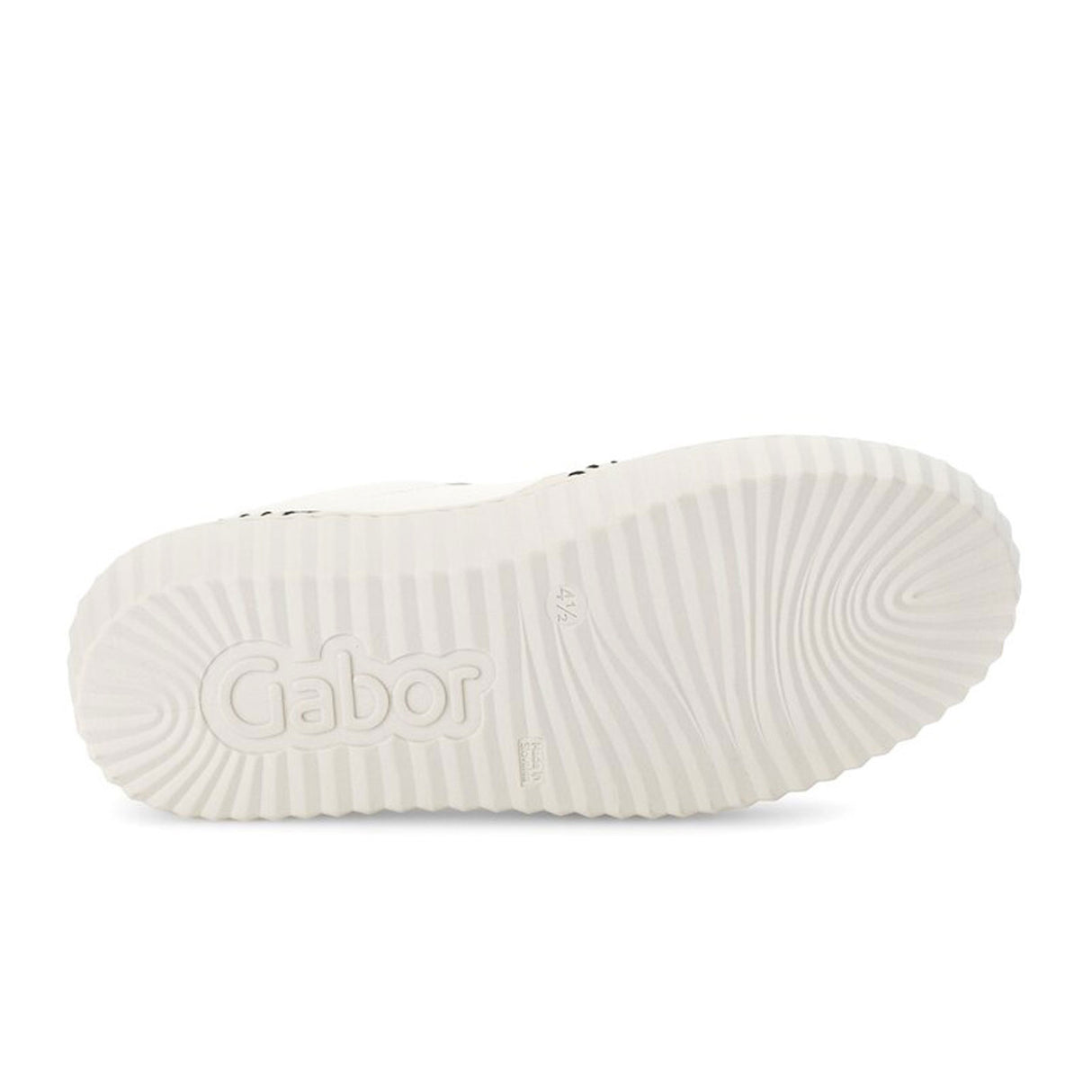 Gabor 204 Platform Stitch Sneaker (Women) - Nappa Nava/Panna/Schwarz Athletic - Casual - Lace Up - The Heel Shoe Fitters