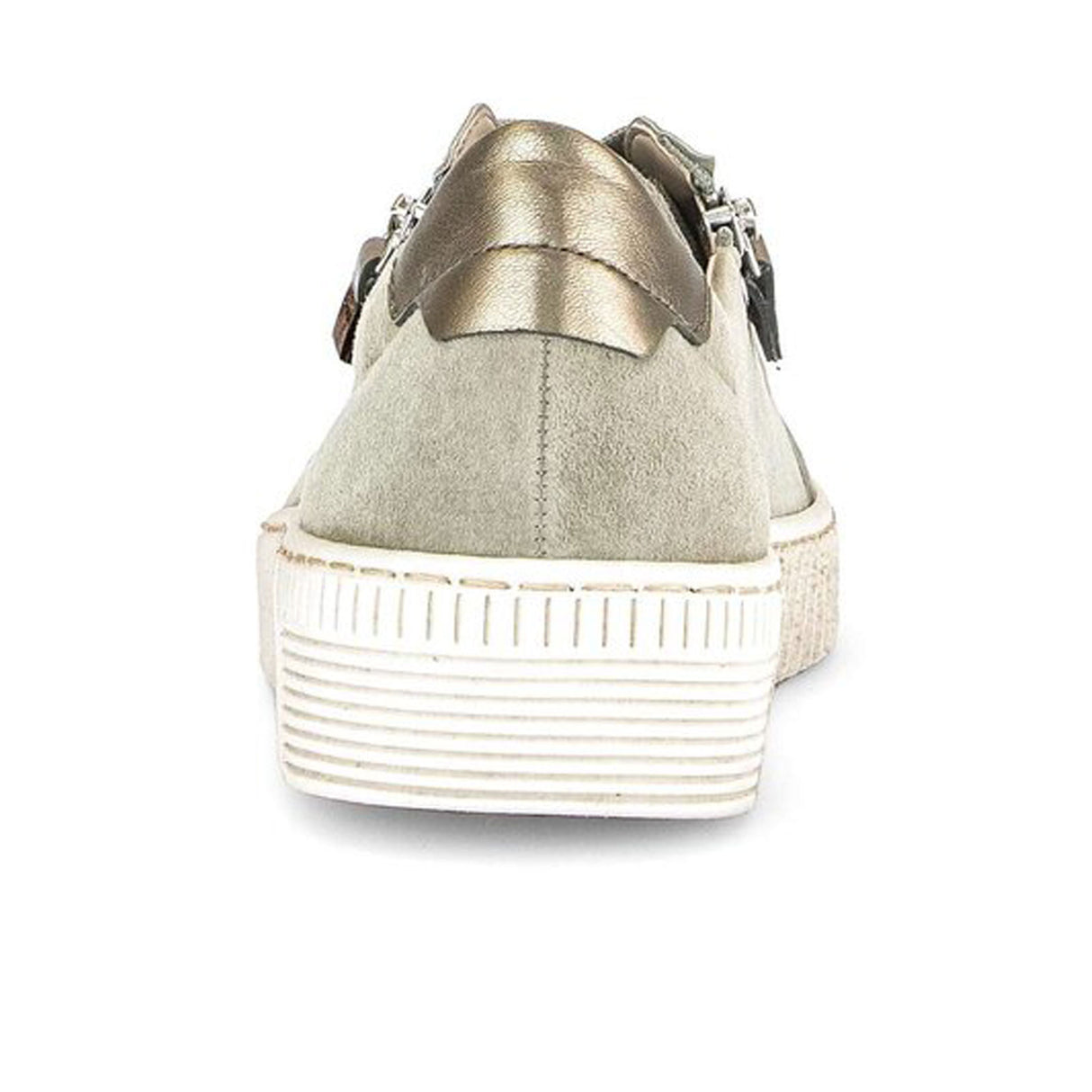 Gabor 334 Double Zip Sneaker (Women) - Schlif Samtchveraeu/Metallic Athletic - Casual - Lace Up - The Heel Shoe Fitters