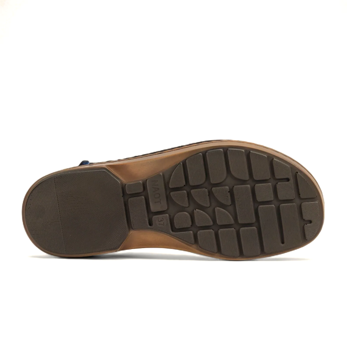 Naot Amadora Sling Sandal (Women) - Navy Velvet Nubuck Sandal - Backstrap - The Heel Shoe Fitters