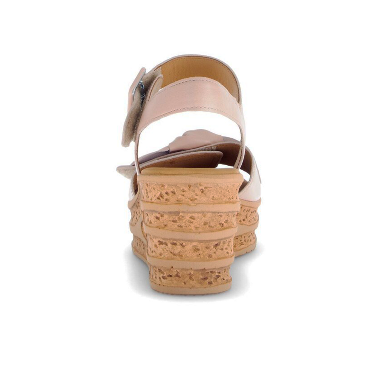 Gabor 653 Platform Wedge Sandal (Women) - Caspian Nappa/Rouge Sandal - Heel/Wedge - The Heel Shoe Fitters