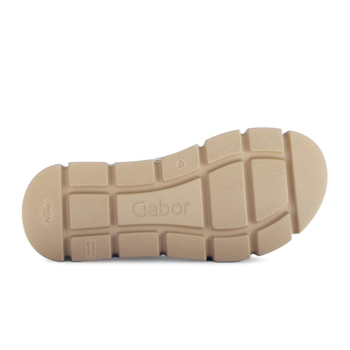 Gabor 751 Stitch Platform Backstrap Sandal (Women) - Cervo/Creme Sandal - Backstrap - The Heel Shoe Fitters