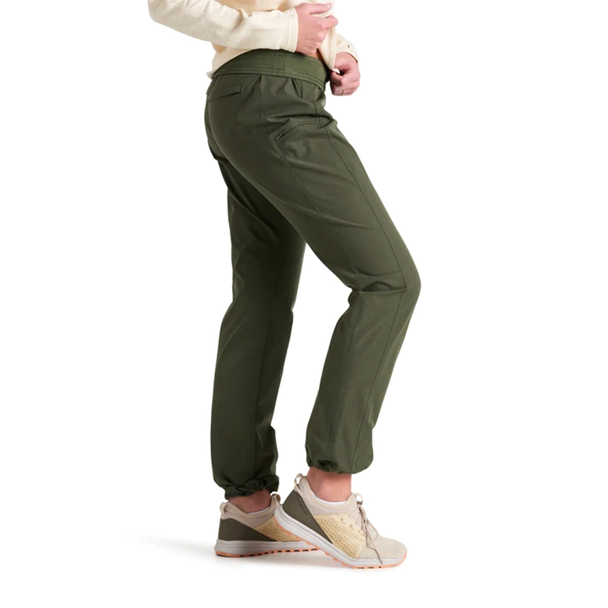 Kuhl Freeflex Dash Pant (Women) - Dark Moss Apparel - Bottom - Pant - The Heel Shoe Fitters