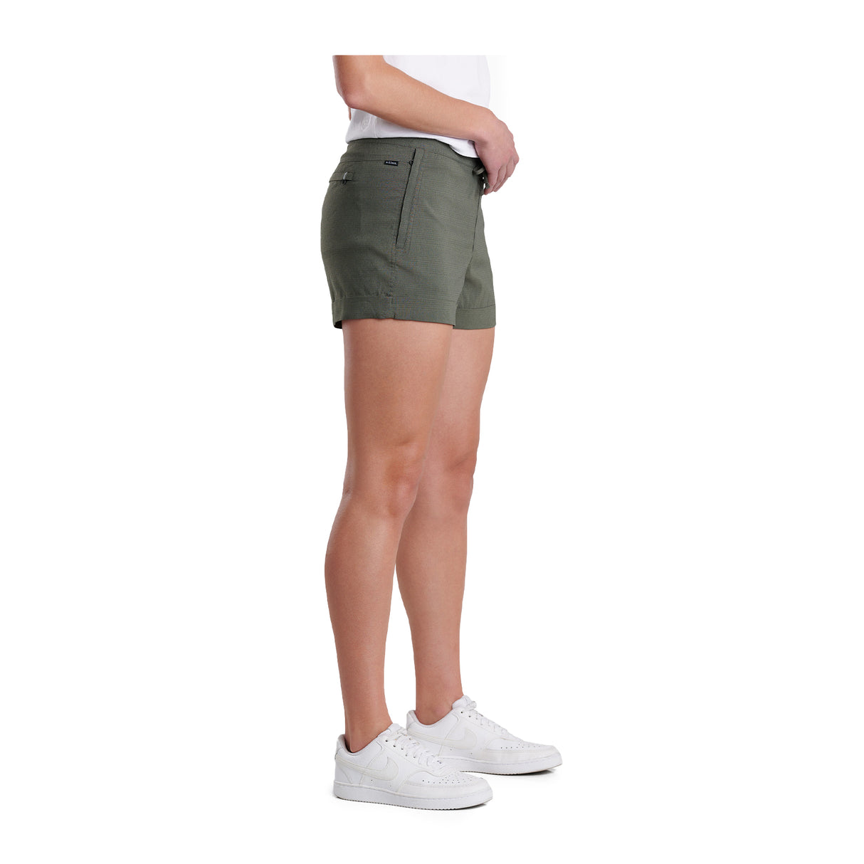 Kuhl Haven Short 3.5" (Women) - Black Olive Apparel - Bottom - Short - The Heel Shoe Fitters
