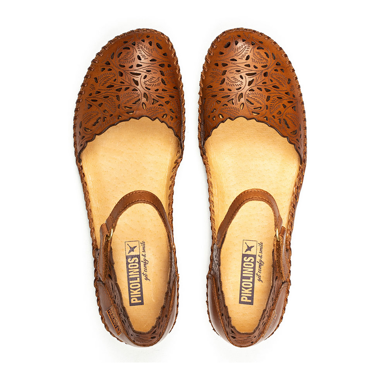 Pikolinos P. Vallarta 655-0906 Mary Jane (Women) - Brandy Leather Dress-Casual - Mary Janes - The Heel Shoe Fitters