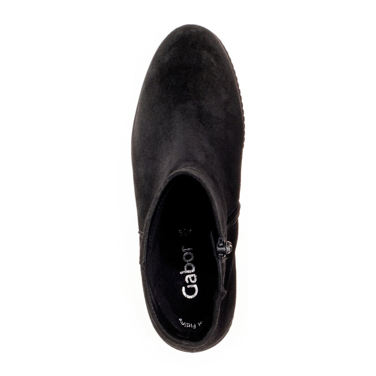 Gabor 780 Wedge Boot (Women) - Schwarz Dreamvelour Boots - Fashion - Mid Boot - The Heel Shoe Fitters