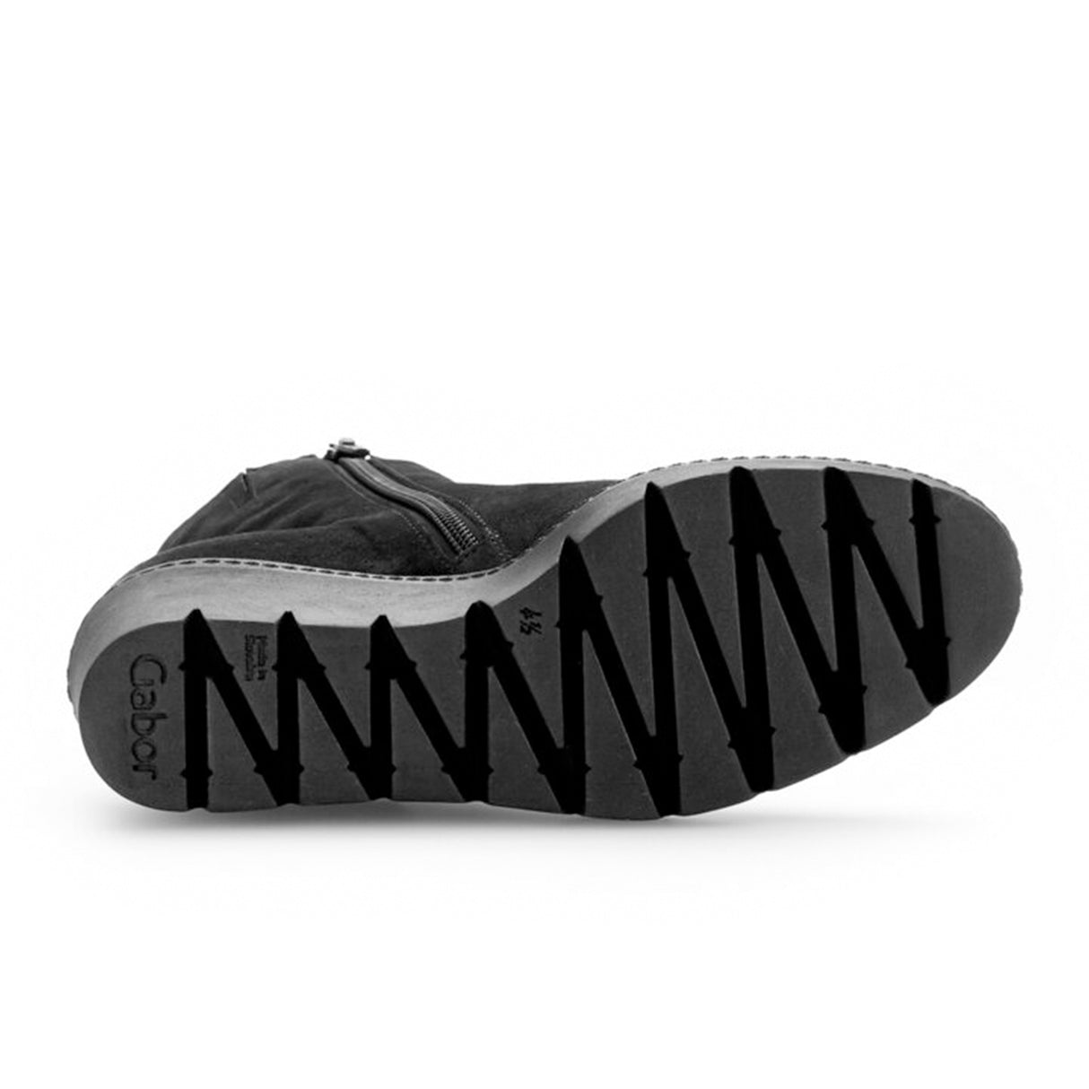 Gabor 780 Wedge Boot (Women) - Schwarz Dreamvelour Boots - Fashion - Mid Boot - The Heel Shoe Fitters