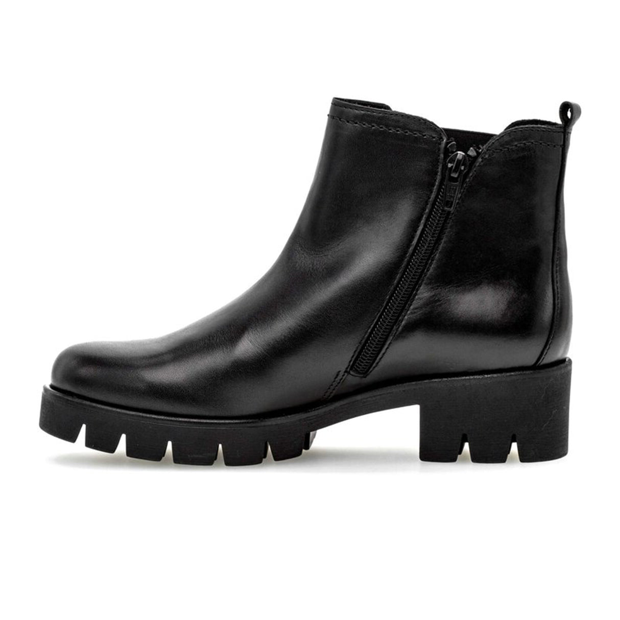 Gabor 710 Chelsea Lug Boot (Women) - Schwarz Boots - Fashion - Chelsea - The Heel Shoe Fitters