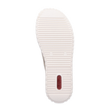 Rieker 69260 Rachel Wedge Sandal (Women) - Beige Gold Sandals - Heel/Wedge - The Heel Shoe Fitters