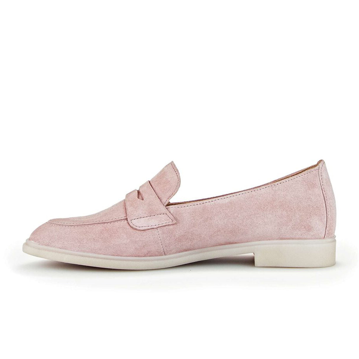 Gabor 253 Loafer (Women) - Rose Suede Dress-Casual - Loafers - The Heel Shoe Fitters