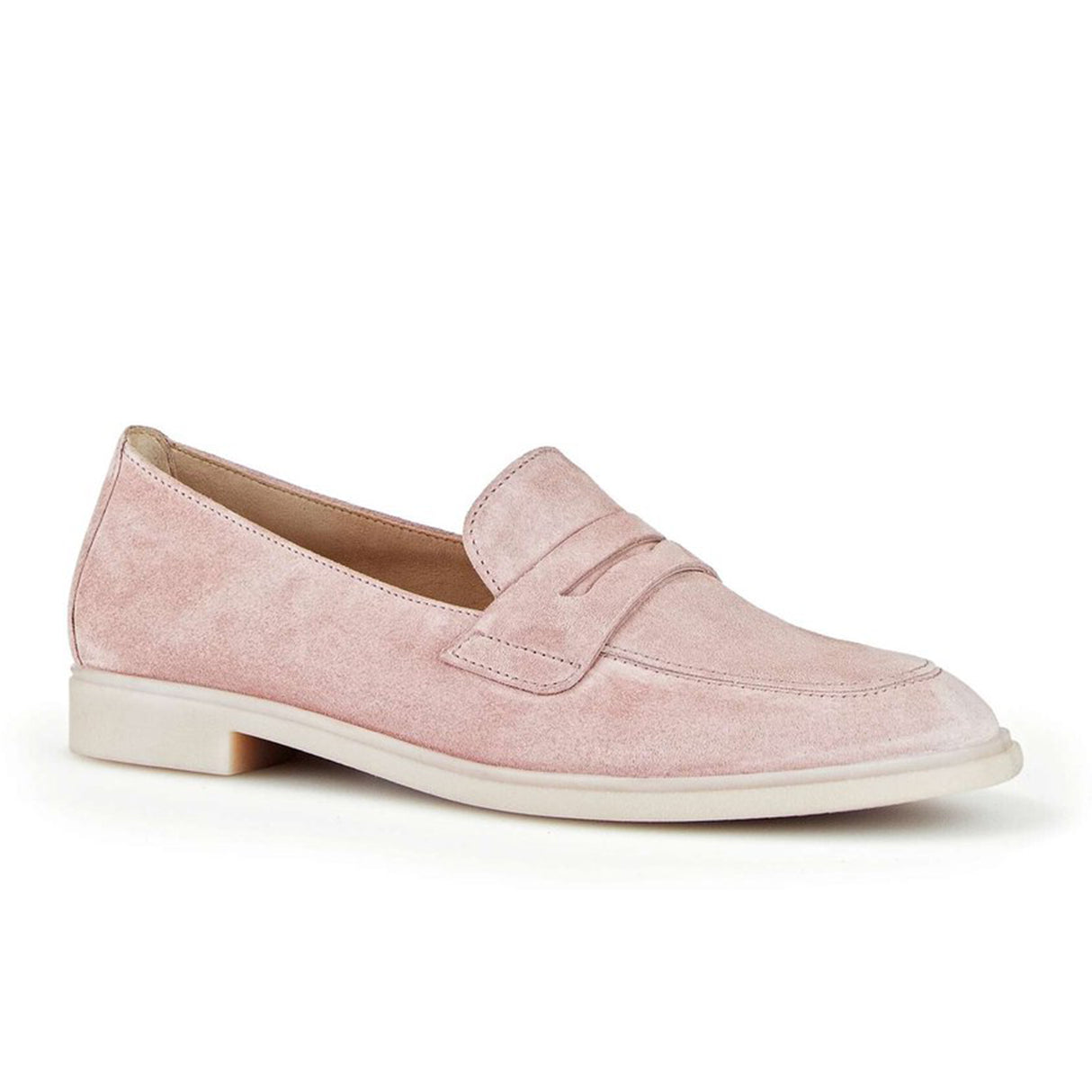 Gabor 253 Loafer (Women) - Rose Suede Dress-Casual - Loafers - The Heel Shoe Fitters