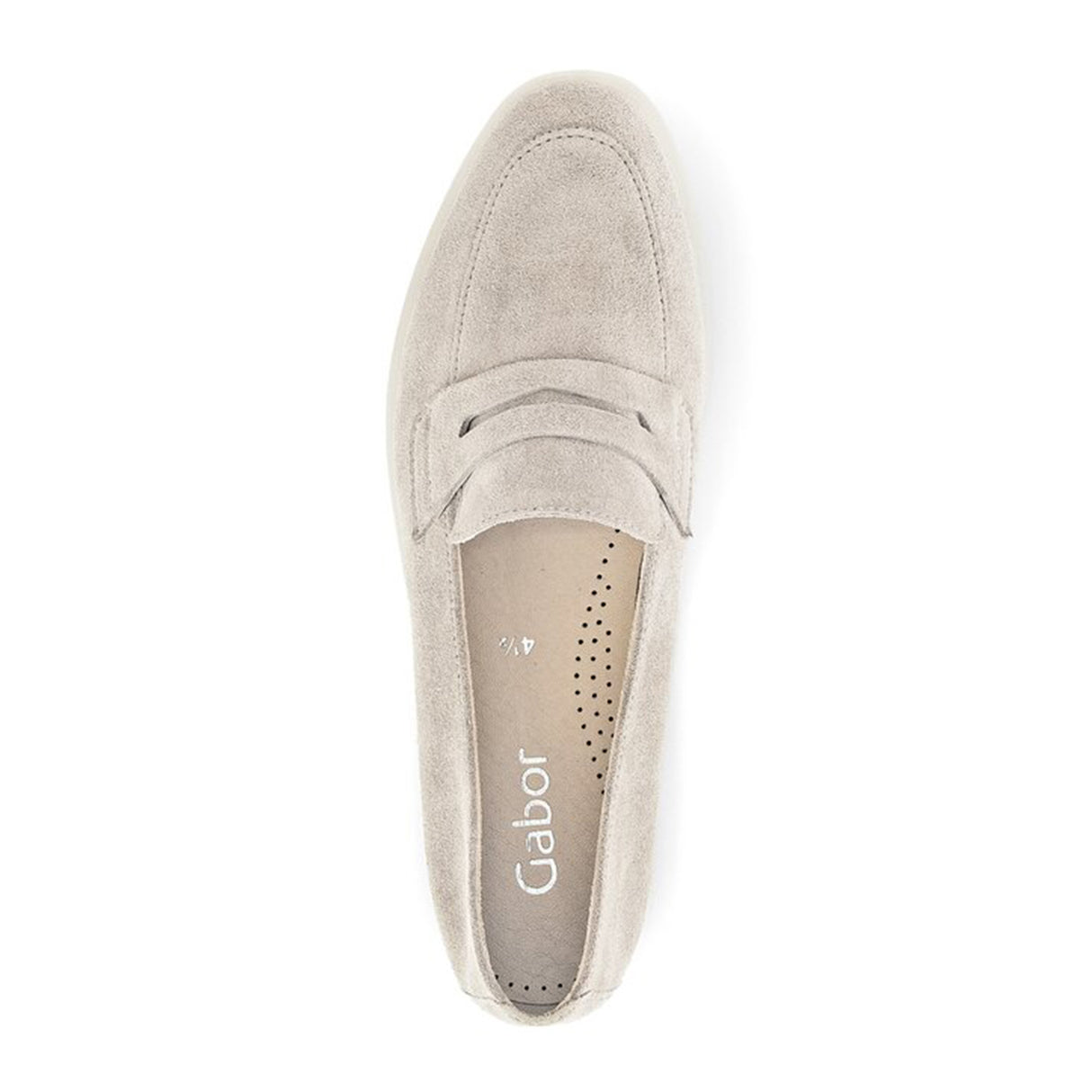 Gabor 253 Loafer (Women) - Silk Suede Dress-Casual - Loafers - The Heel Shoe Fitters