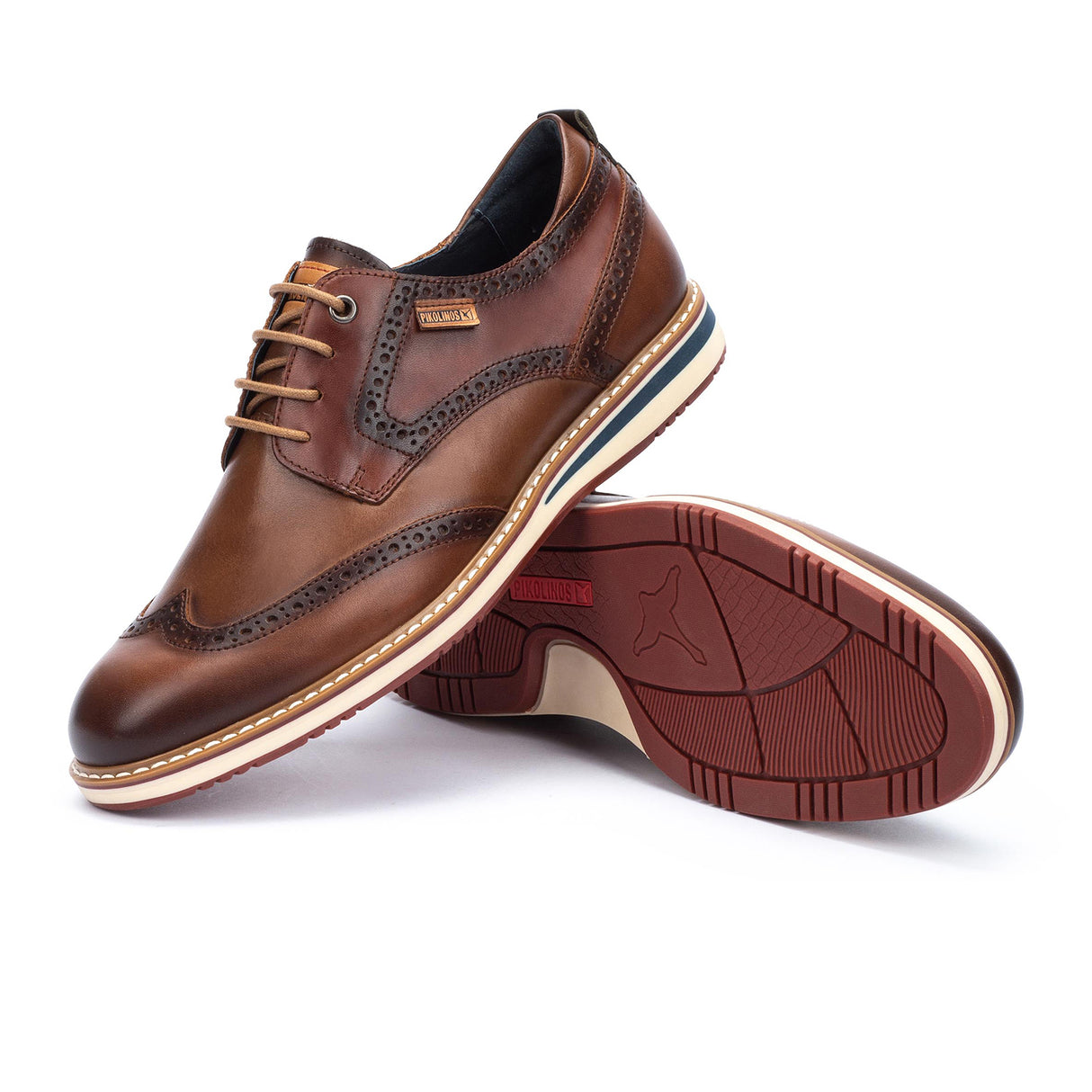 Pikolinos Avila M1T-4191C1 Oxford (Men) - Cuero Dress-Casual - Oxford - The Heel Shoe Fitters