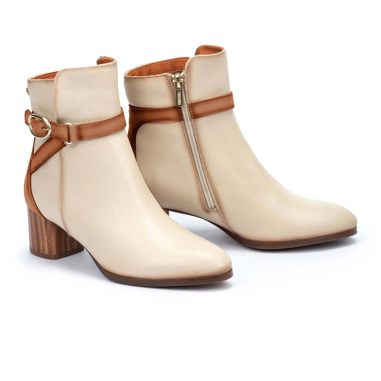 Pikolinos Calafat W1Z-8977C1 Ankle Boot (Women) - Marfil Leather Boots - Fashion - Ankle Boot - The Heel Shoe Fitters