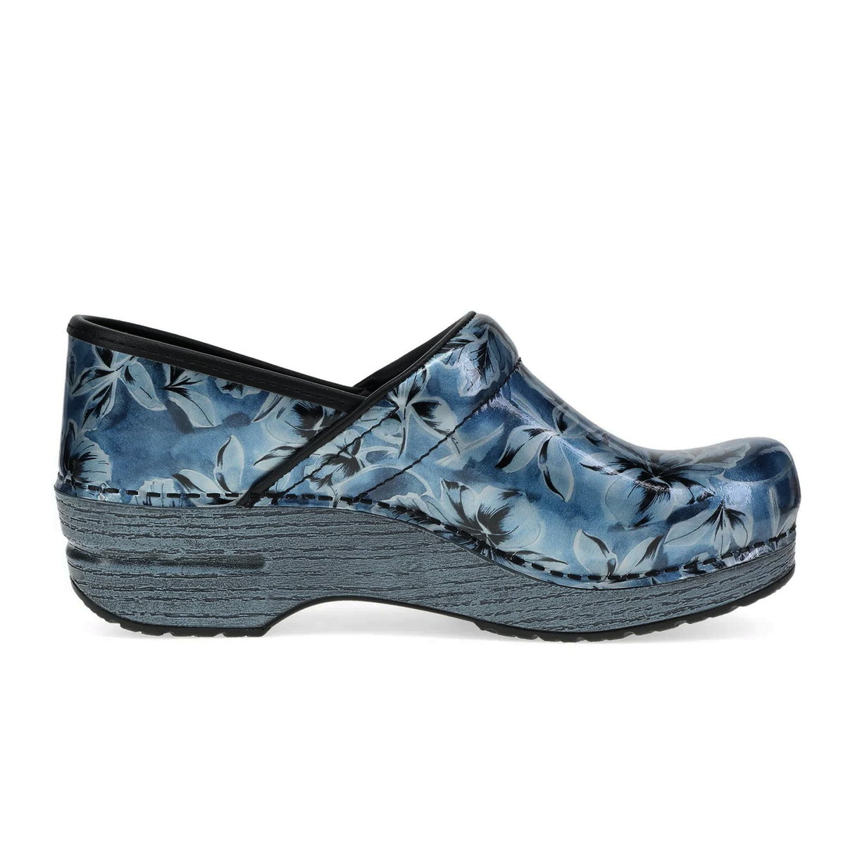 Dansko Professional Clog (Women) - Blue Vine Patent Dress-Casual - Professional - The Heel Shoe Fitters