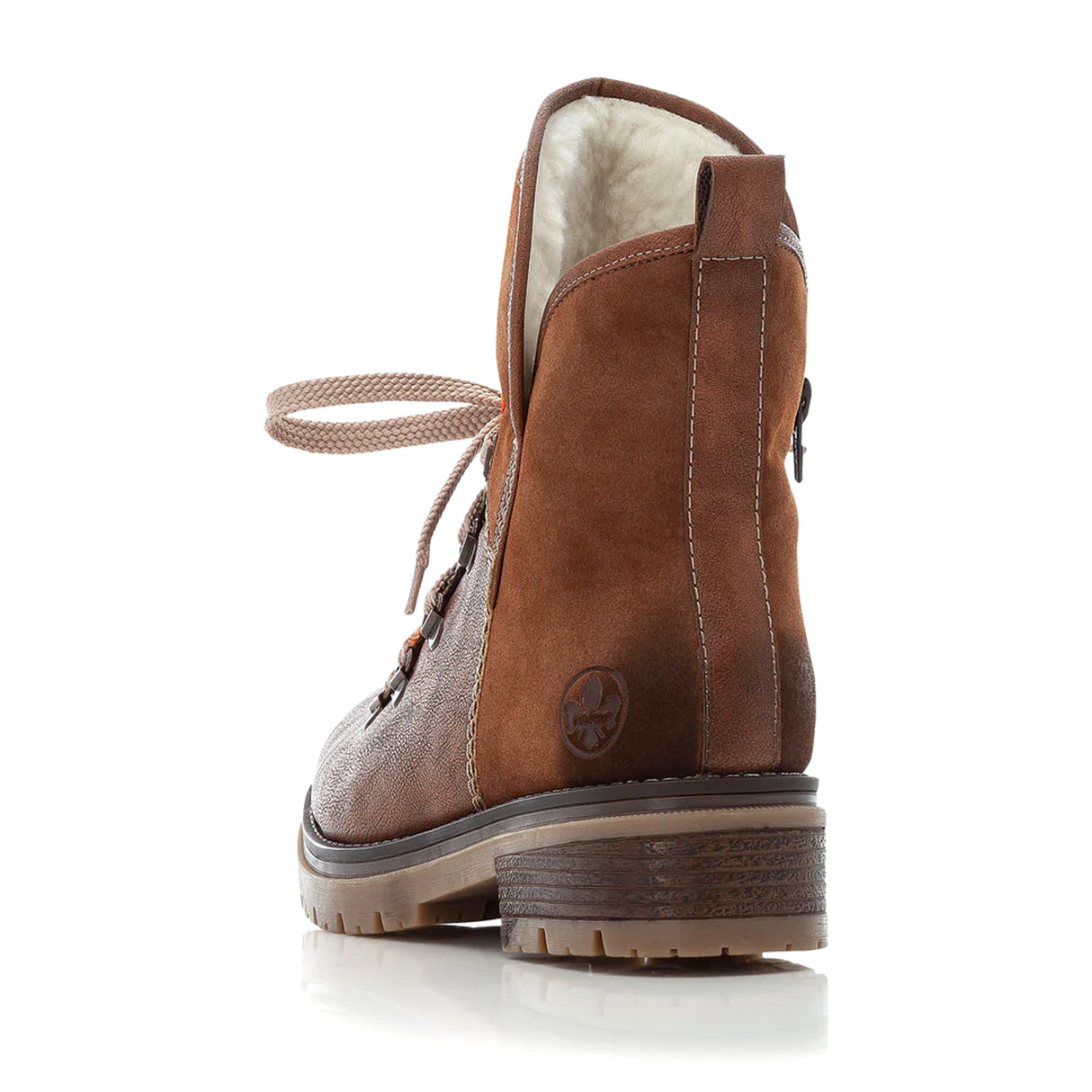 Rieker Peggy 70733-22 Mid Boot (Women) - Brown/Multi Boots - Fashion - Mid Boot - The Heel Shoe Fitters