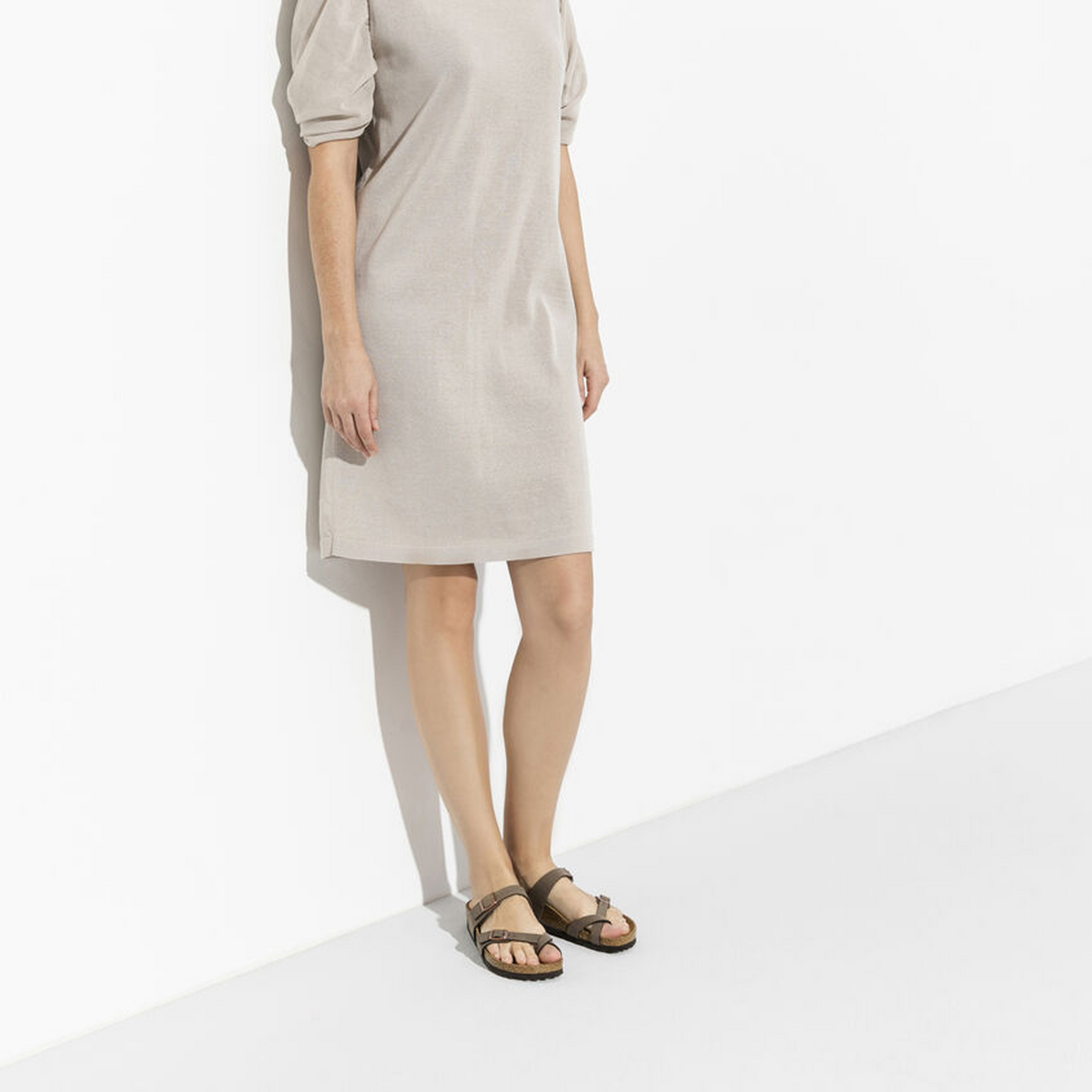 Birkenstock Mayari Sandal (Women) - Mocha Birkibuc Sandal - Thong - The Heel Shoe Fitters