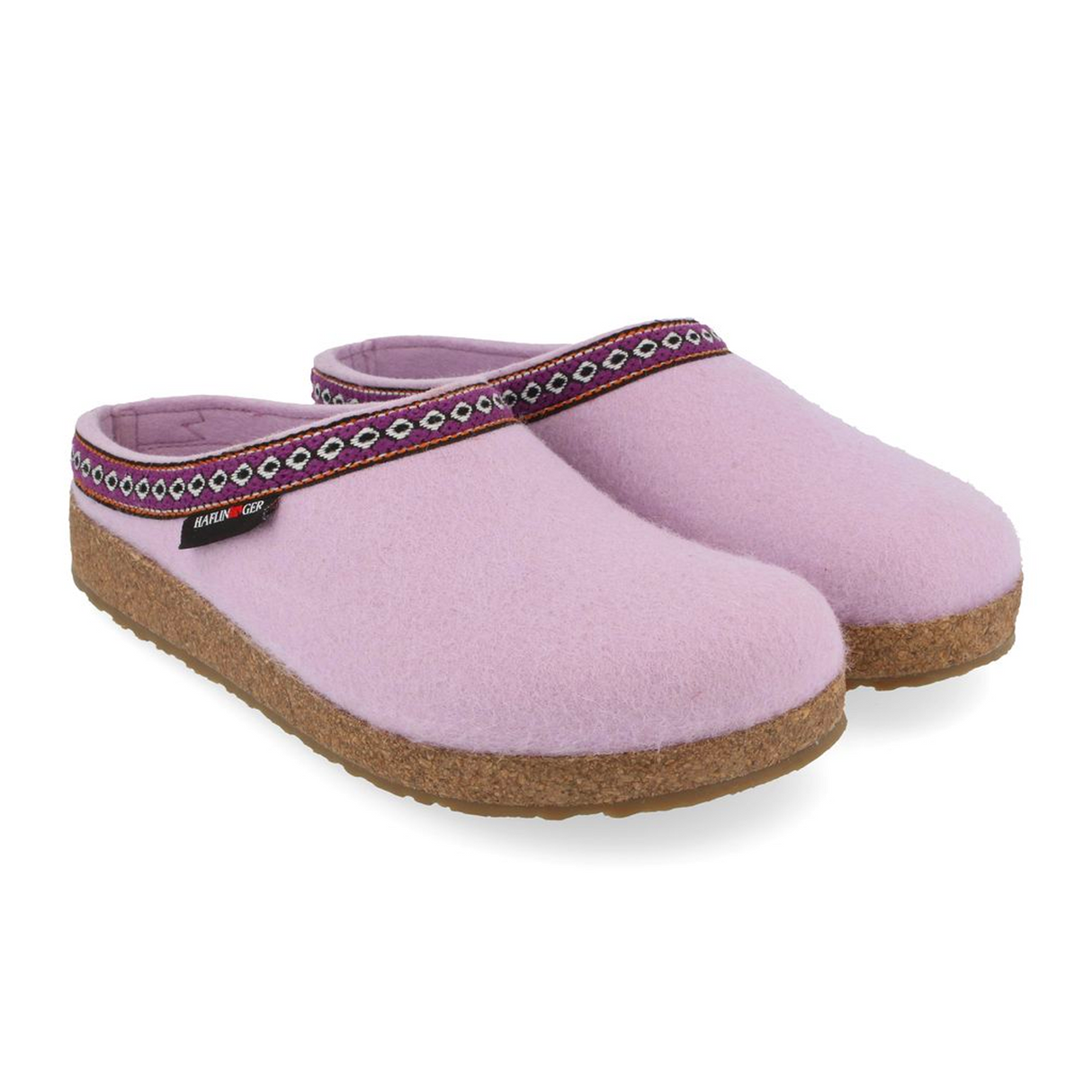 Haflinger GZ Clog (Unisex) - Lilac Dress-Casual - Clogs & Mules - The Heel Shoe Fitters