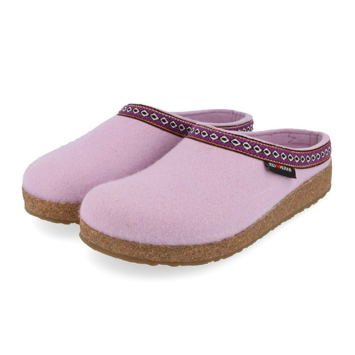 Haflinger GZ Clog (Unisex) - Lilac Dress-Casual - Clogs & Mules - The Heel Shoe Fitters