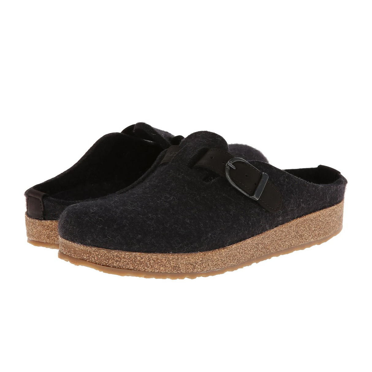 Haflinger GZB Clog (Unisex) - Charcoal Dress-Casual - Clogs & Mules - The Heel Shoe Fitters