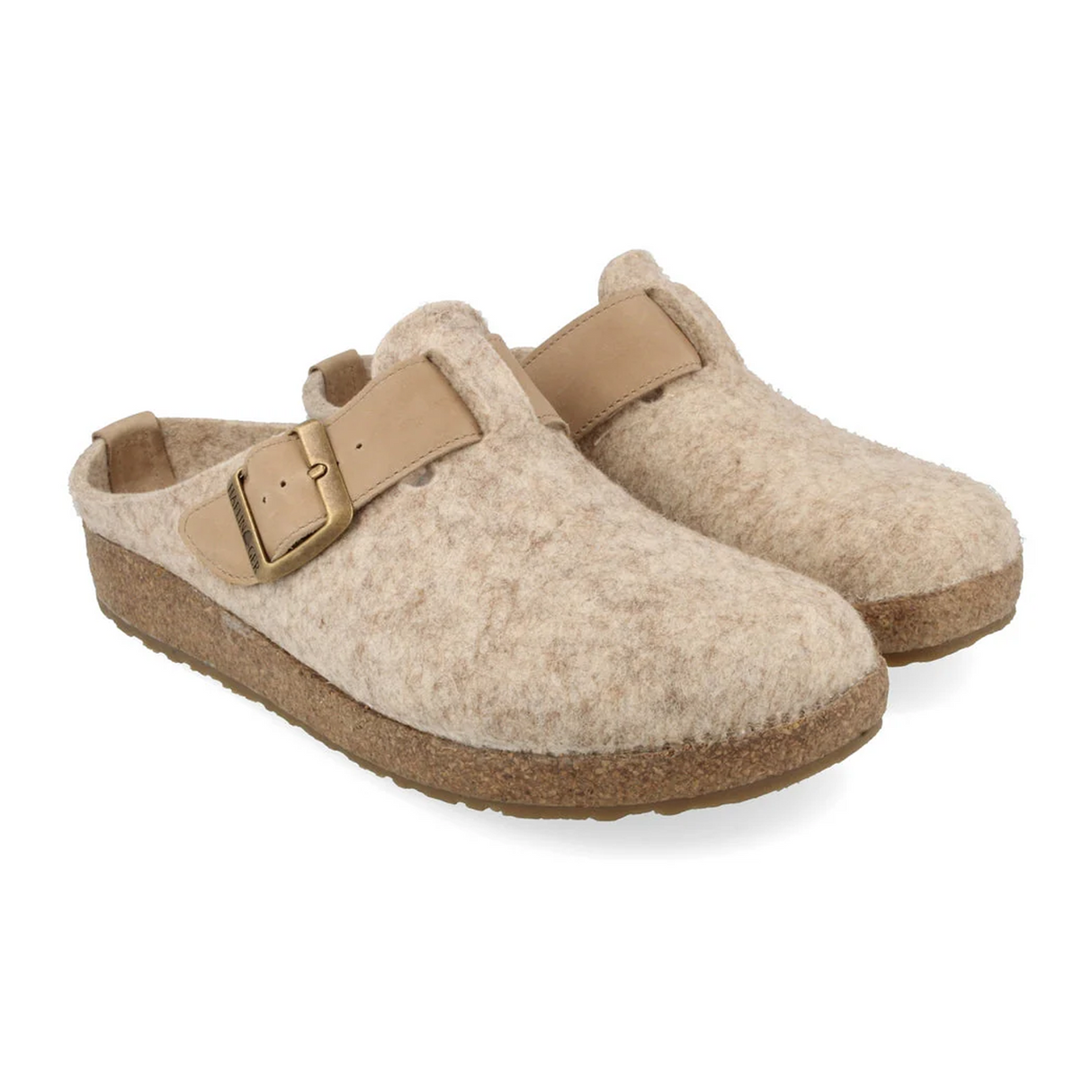 Haflinger Buckle Clog (Women) - Natural Dress-Casual - Clogs & Mules - The Heel Shoe Fitters