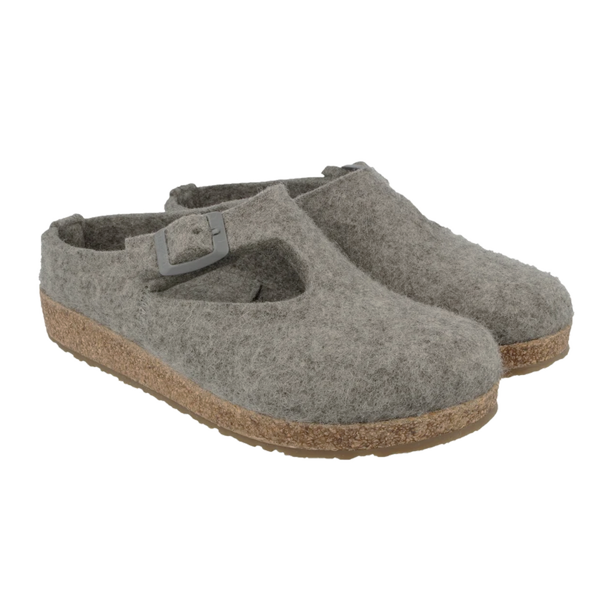 Haflinger Sharon Clog (Unisex) - Basalt