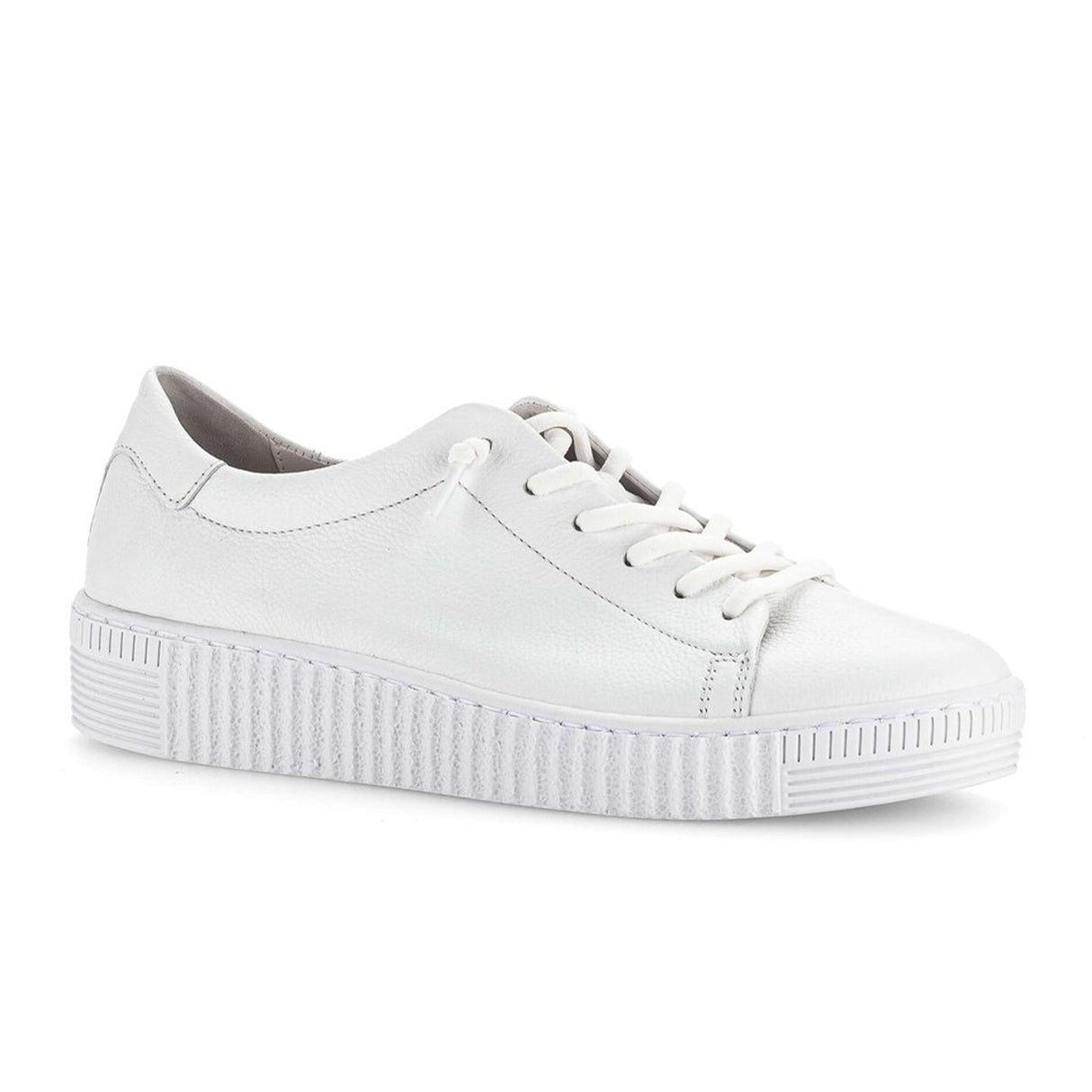 Gabor 331 Sneaker (Women) - Cervo Weiss Athletic - Casual - Lace Up - The Heel Shoe Fitters