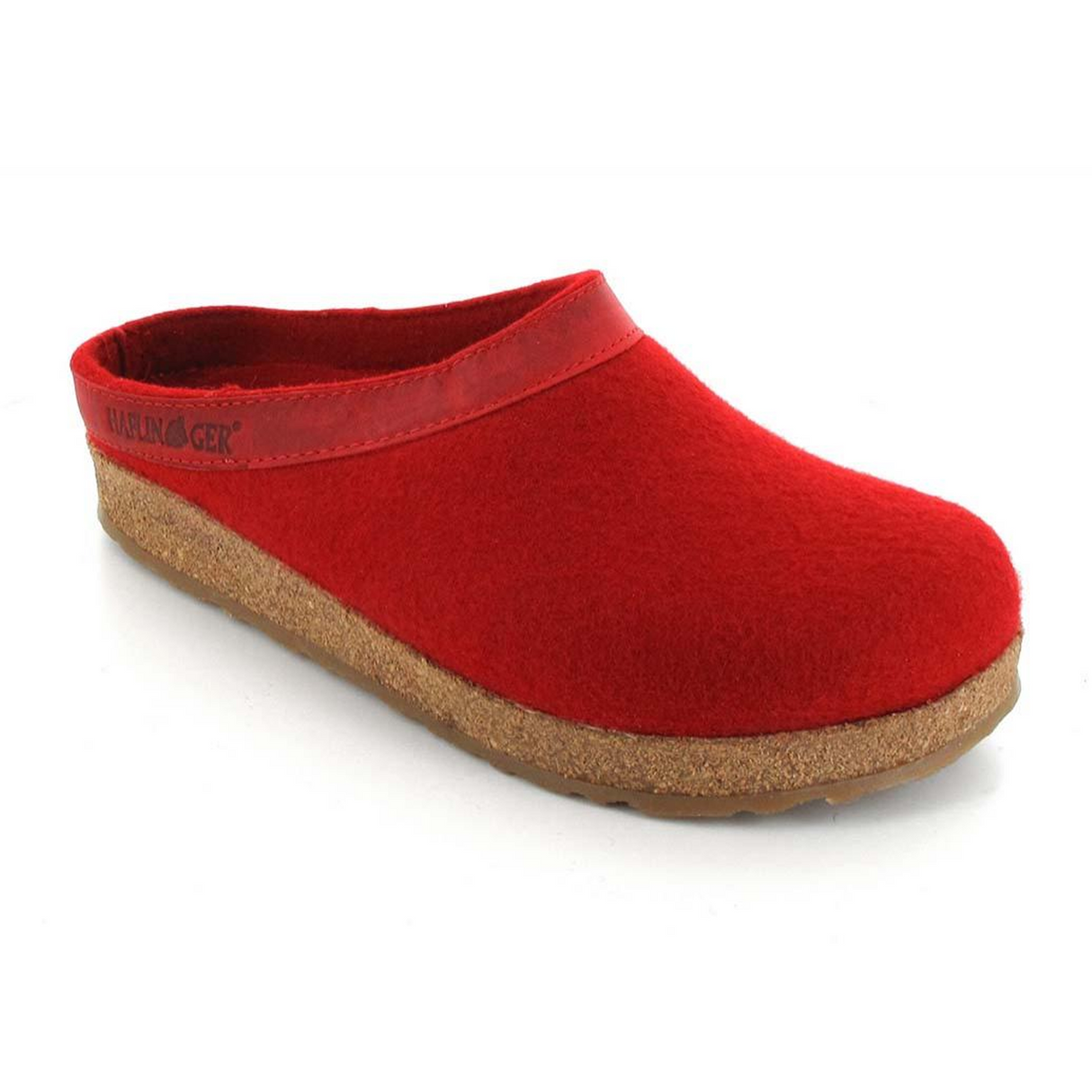 Haflinger GZL Clog (Unisex) - Red Dress-Casual - Clogs & Mules - The Heel Shoe Fitters