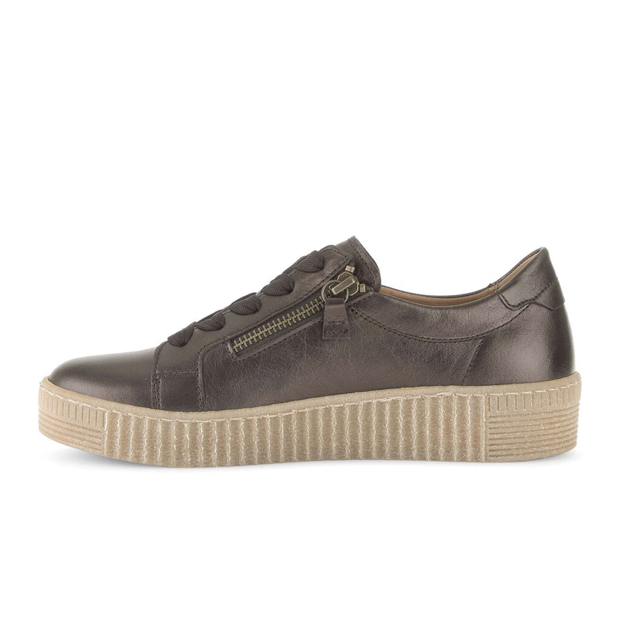 Gabor 334 Double Zip Sneaker (Women) Athletic - Casual - Lace Up - The Heel Shoe Fitters