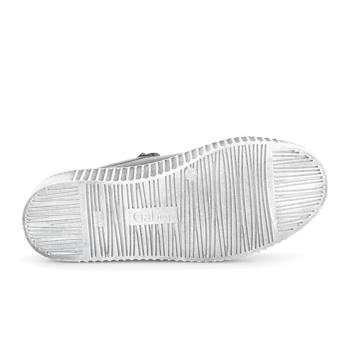 Gabor 334 Double Zip Sneaker (Women) - Anthracite Leather Athletic - Casual - Lace Up - The Heel Shoe Fitters