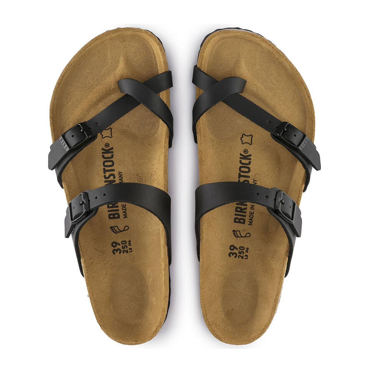 Birkenstock Mayari Sandal (Women) - Black Birko-Flor Sandal - Thong - The Heel Shoe Fitters